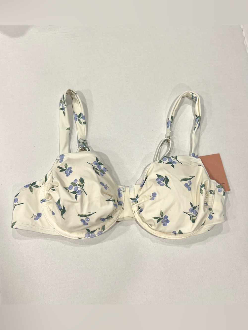Shade & Shore Blueberries Bikini Top